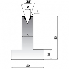 
     Matrizes CNC para dobradeiras
    