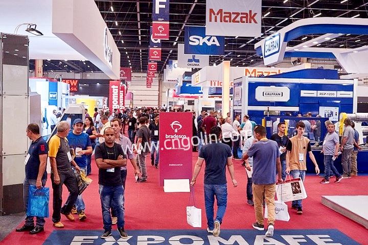 Engenheiros de ferramentas de prensa dobradeira e gerentes de comércio exterior da Golin estarão presentes na Feira Internacional de Máquinas-ferramenta e Automação de São Paulo